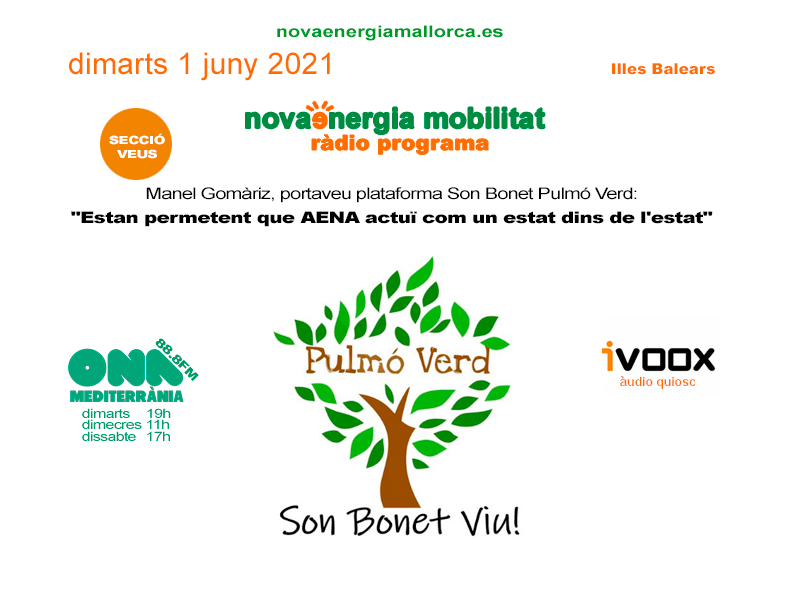 Programa Son Bonet Pulmó Verd, Mallorca, 2021